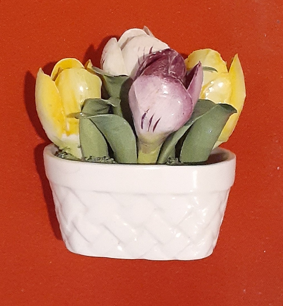 crown staffordshire january flower basket crown staffordshire january flower basket