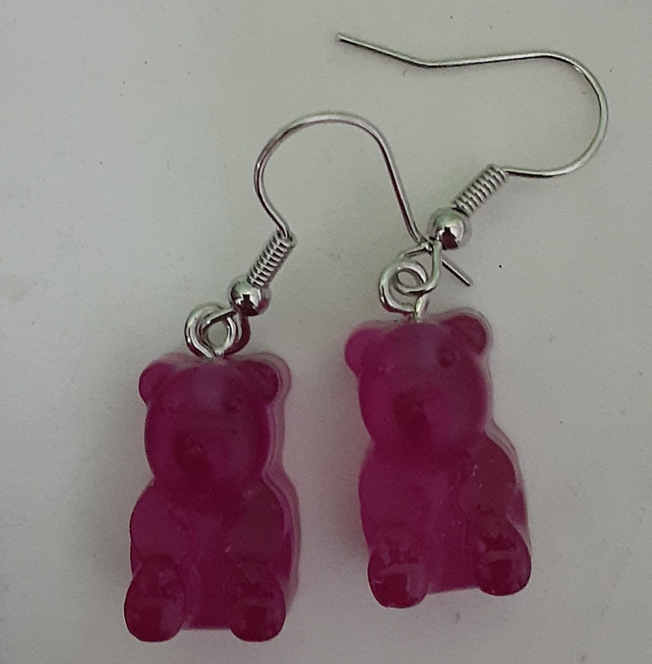 3 piece gummi bear necklace and earring set 3 piece gummi bear necklace and earring set