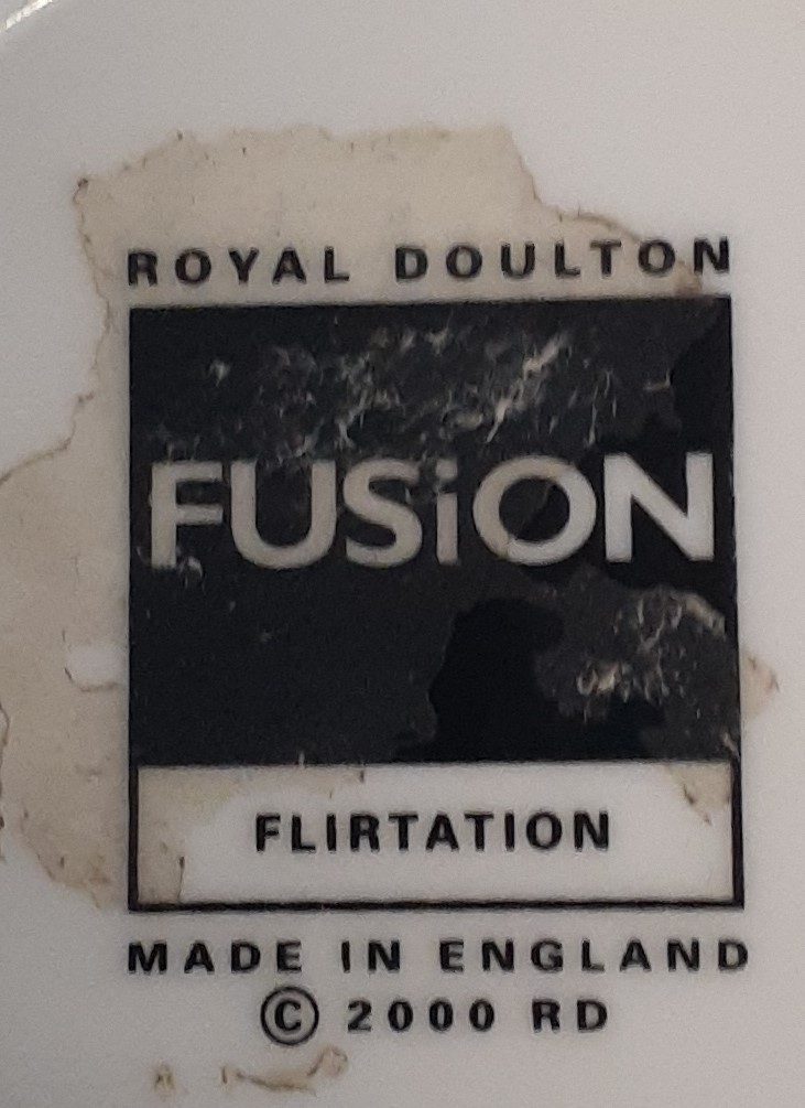 6 piece royal doulton fusion flirtation china set 6 piece royal doulton fusion flirtation china set