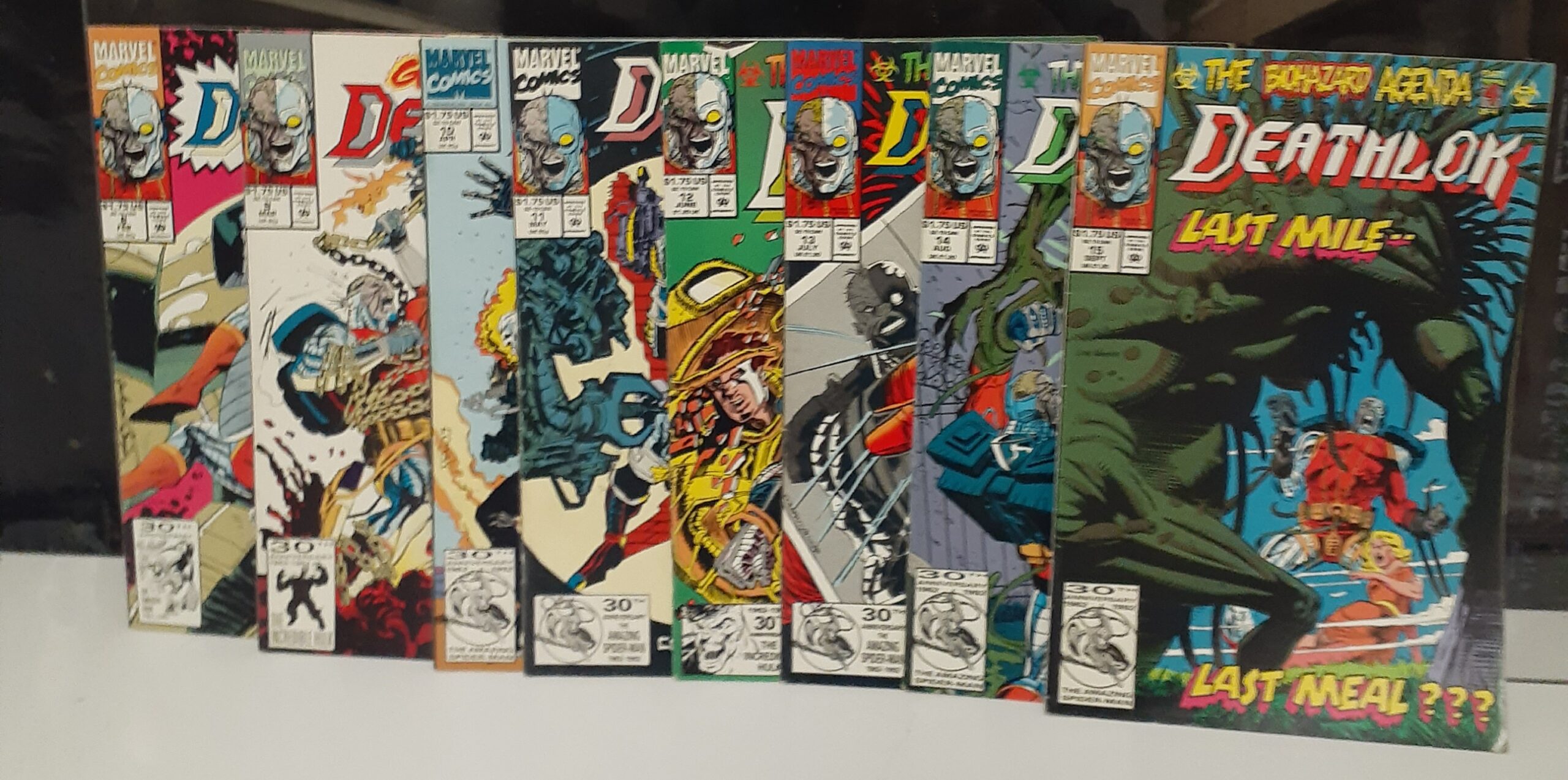 marvel comics deathlok 1991 issues 1 34 plus 1&2 annuals 1992, 1993 marvel comics deathlok 1991 issues 1 34 plus 1&2 annuals 1992, 1993