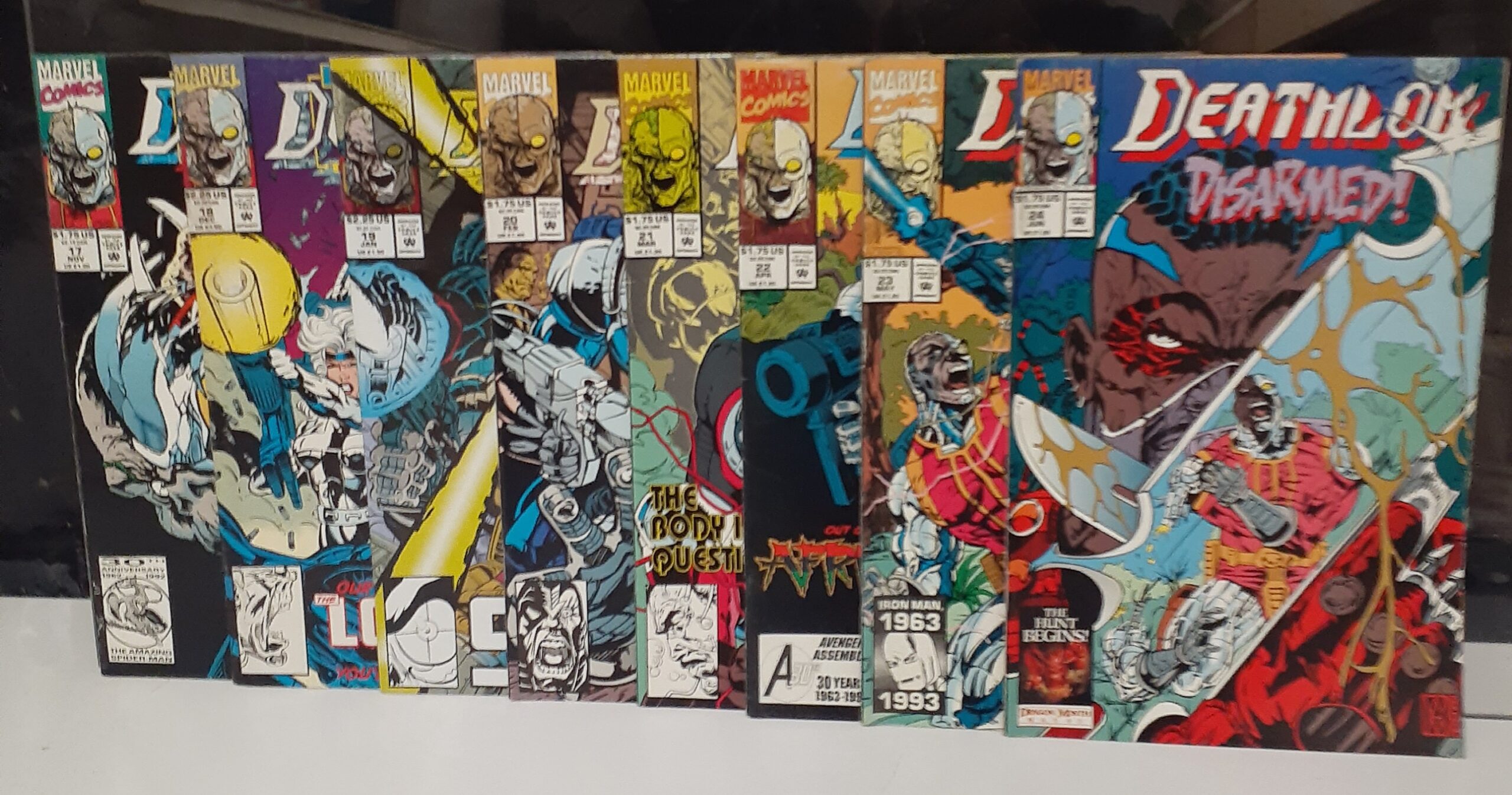 marvel comics deathlok 1991 issues 1 34 plus 1&2 annuals 1992, 1993 marvel comics deathlok 1991 issues 1 34 plus 1&2 annuals 1992, 1993