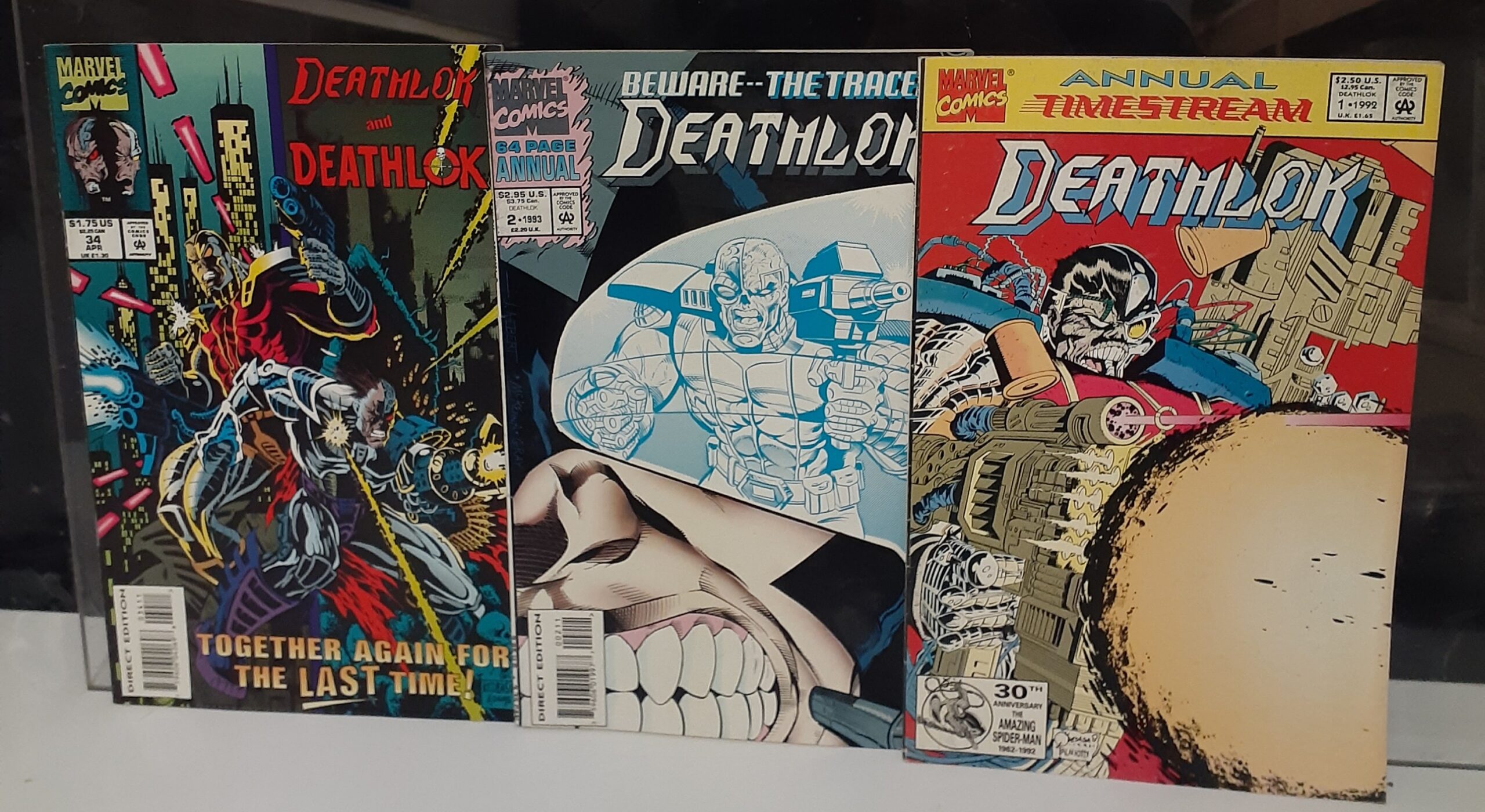 marvel comics deathlok 1991 issues 1 34 plus 1&2 annuals 1992, 1993 marvel comics deathlok 1991 issues 1 34 plus 1&2 annuals 1992, 1993