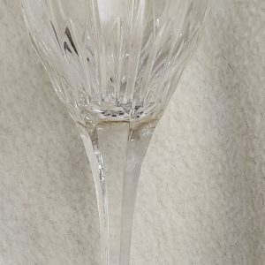 mikasa wine glass golden lights pattern