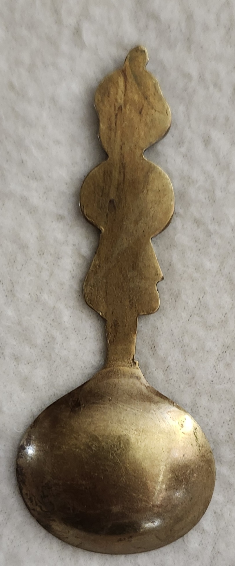 vintage brass nabob coffee spoon vintage brass nabob coffee spoon