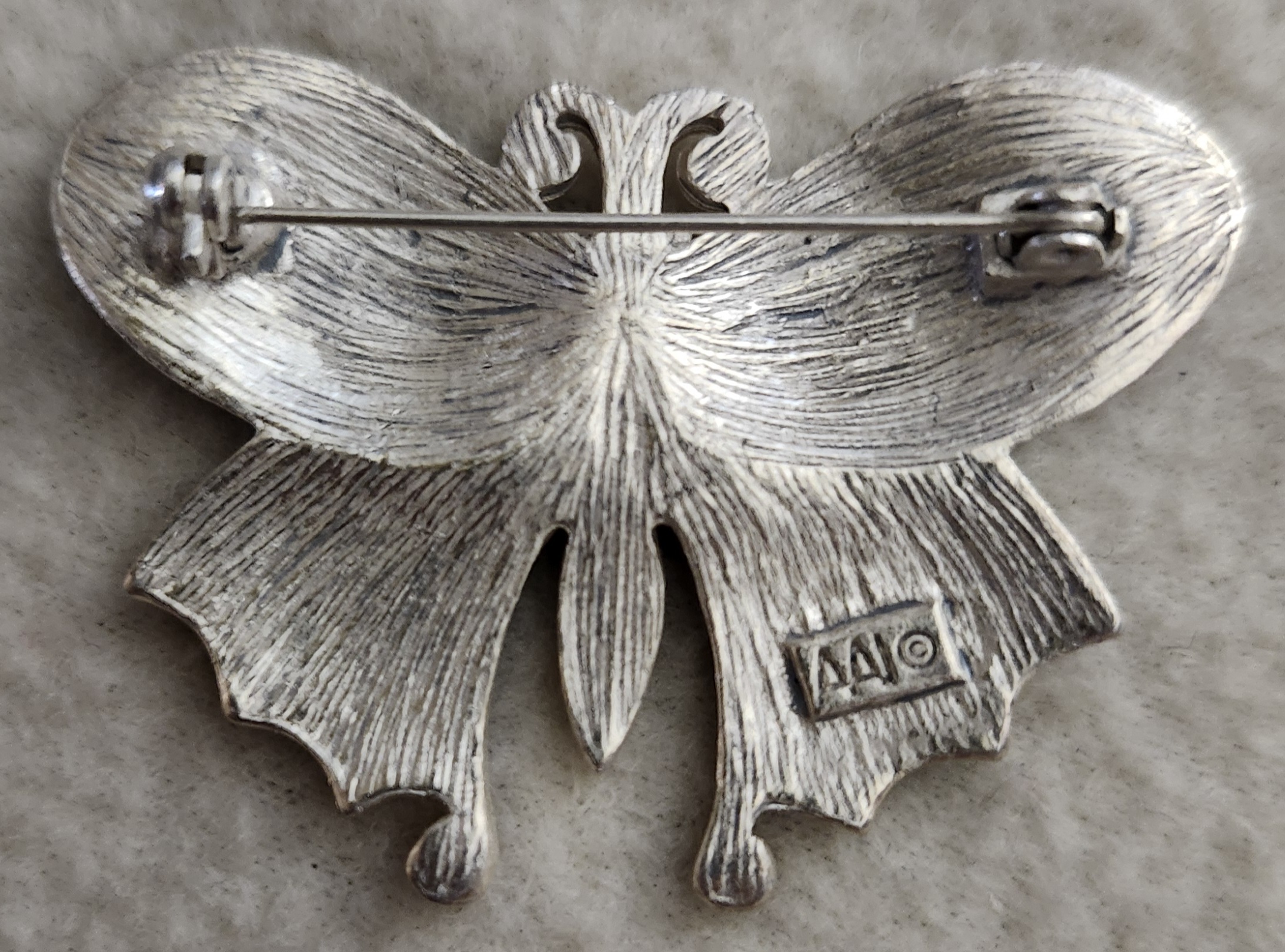 backside butterfly brooch backside butterfly brooch
